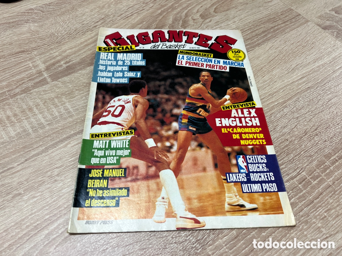 Sammelleidenschaft Sport: 1986 GIGANTES DEL BASKET # 29 LINTON TOWNES