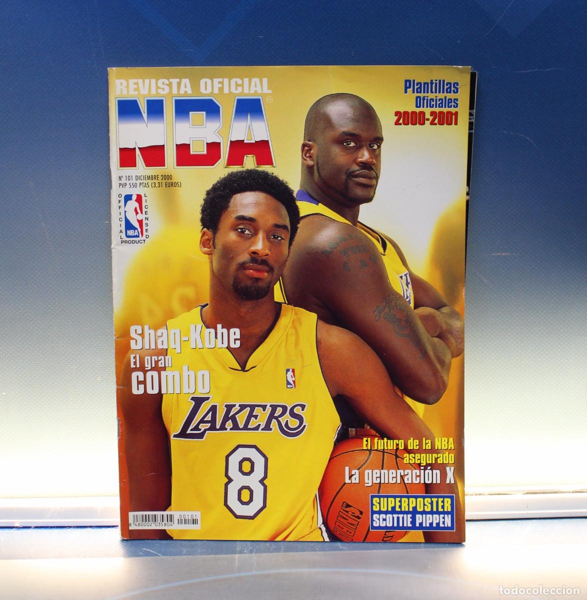 Coleccionismo deportivo: Revista baloncesto: Revista Oficial NBA 101, 2000.