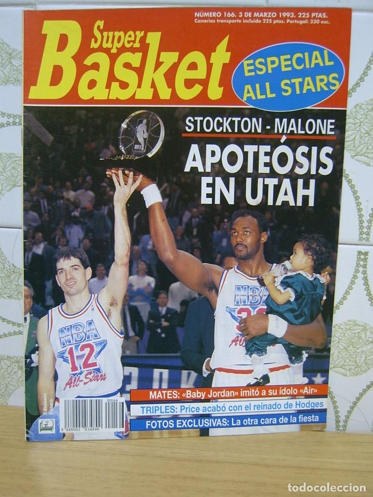Collectionnisme sportif: REVISTA BALONCESTO NBA SUPERBASKET 166 MARZO 1993