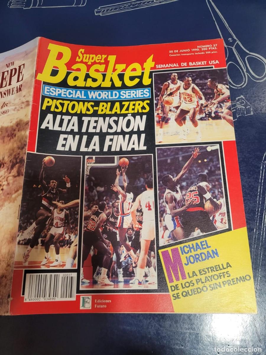 Sammelleidenschaft Sport: REVISTA BALONCESTO NBA SUPERBASKET 37 JUNIO 1990 FINAL NBA DETROIT PISTONS