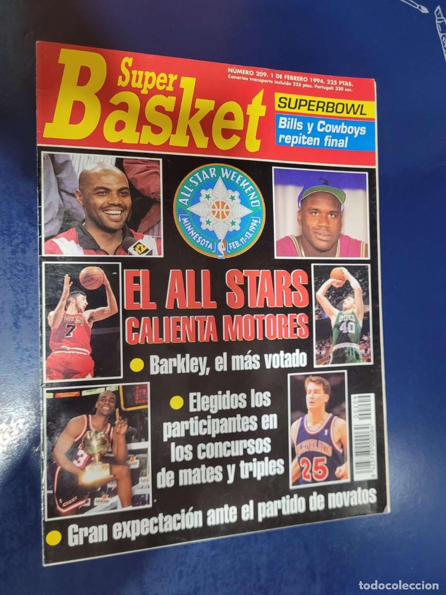 Coleccionismo deportivo: REVISTA BALONCESTO NBA SUPERBASKET 209 1994 MUY DIF&Iacute;CIL
