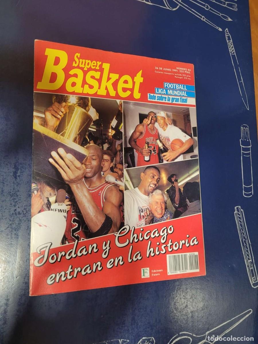 Coleccionismo deportivo: REVISTA BALONCESTO NBA SUPERBASKET 86 1991 CHICAGO BULLS Y MICHAEL JORDAN CAMPEONES NBA