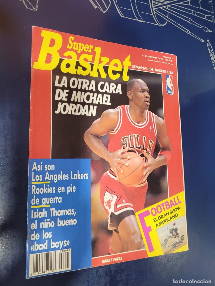 Coleccionismo deportivo: REVISTA BALONCESTO NBA 1989 SUPERBASKET # 1 MICHAEL JORDAN