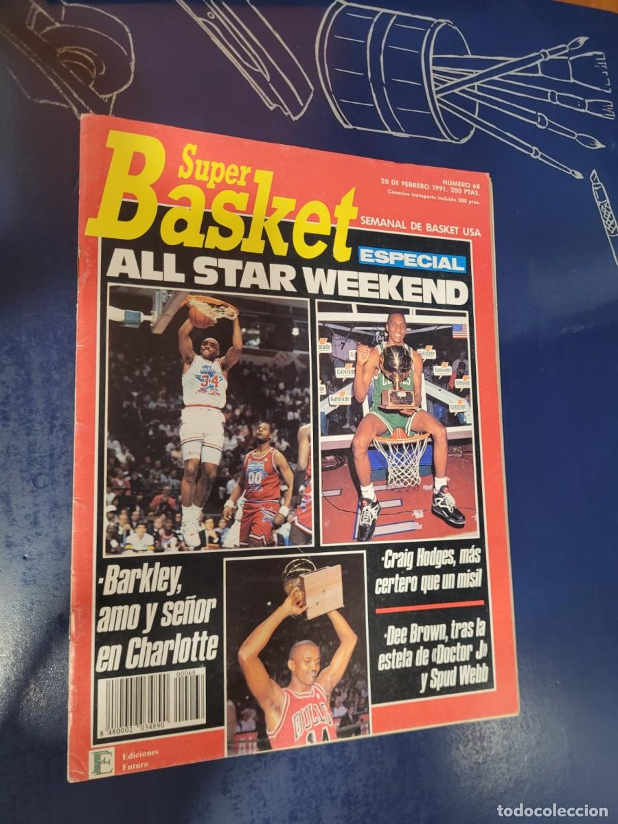 Sammelleidenschaft Sport: REVISTA SUPERBASKET NBA # 68 1991 CHARLES BARKLEY ALL STAR GAME