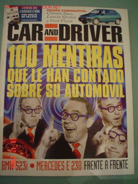 Coches: CAR and DRIVER n&ordm; 6 (03-96) - Foto 1