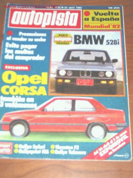 Auto: AUTOPISTA N&ordm; 1192 - ABRIL 1982