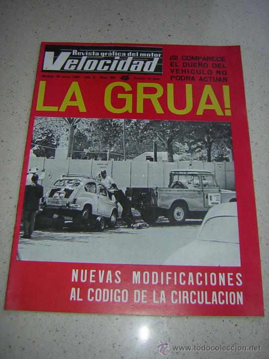 Coches: VELOCIDAD N&ordm; 385 - ENE 1969 - - Foto 1