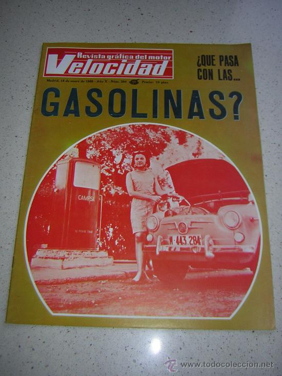Coches: VELOCIDAD N&ordm; 384 - ENE 1969 - - Foto 1