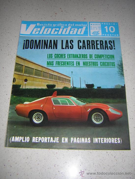Coches: VELOCIDAD N&ordm; 355 - JUN 1968 - - Foto 1