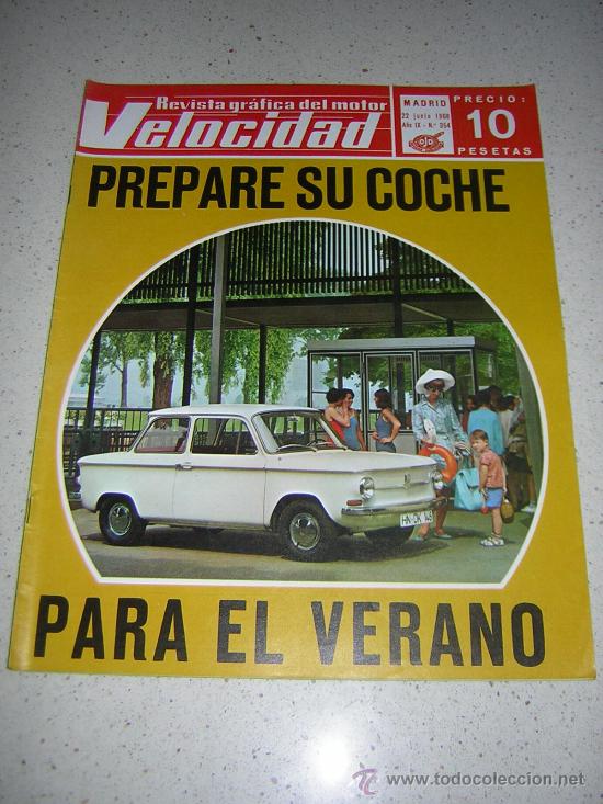 Coches: VELOCIDAD N&ordm; 354 - JUN 1968 - - Foto 1