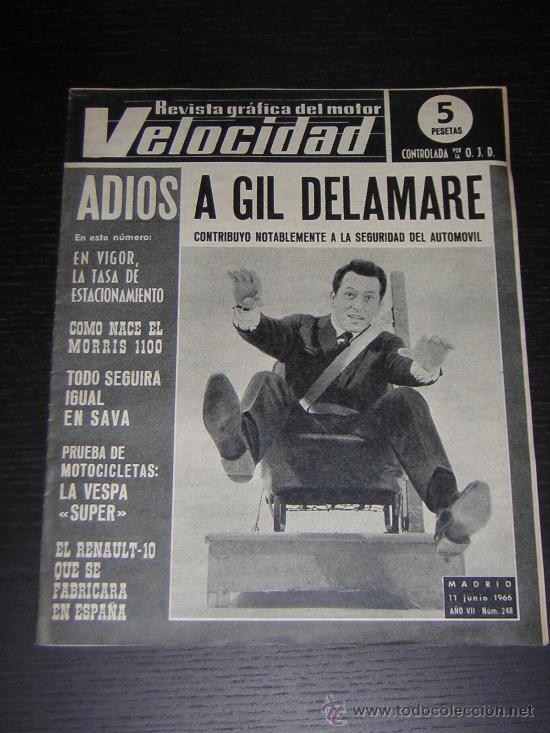 Coches: VELOCIDAD N&ordm; 248 - JUN 1966 - - Foto 1