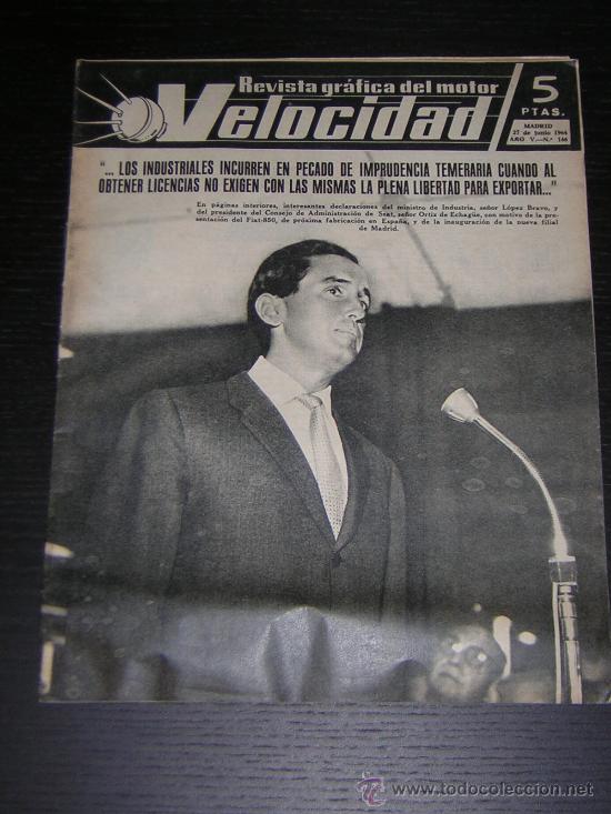 Coches: VELOCIDAD N&ordm; 146 - JUN 1964 - - Foto 1
