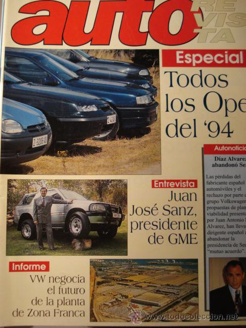 Coches: REVISTA AUTOREVISTA - 1816 - ESPECIAL OPEL - CORSA CALIBRA ASTRA