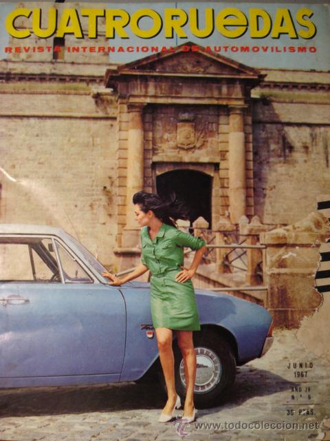 Coches: REVISTA CUATRORUEDAS - NUM. 42 Alfa Romeo GT 1300 junior - Matra - Honda 500 -