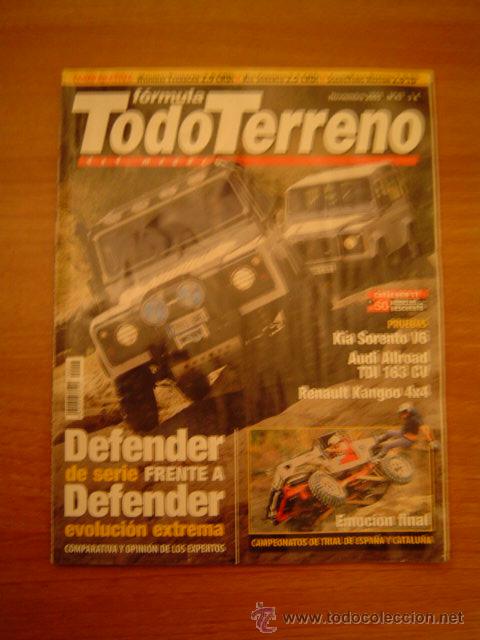 Auto: CATALOGO  TODO TERRENO.N&ordm;43. NOVIEMBRE 2003-  DEFENDER DE SERIE