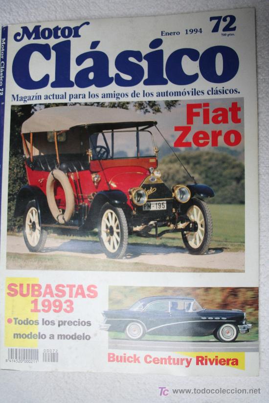 Coches: MOTOR CLASICO  N&ordm; 72  ENERO 1994 - Foto 1