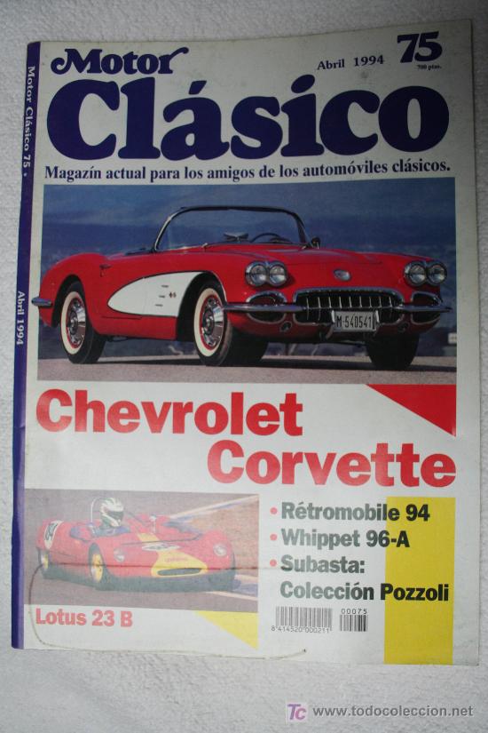 Coches: MOTOR CLASICO  N&ordm; 75  ABRIL 1994 - Foto 1