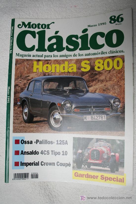 Coches: MOTOR CLASICO  N&ordm; 86   MARZO  1995 - Foto 1