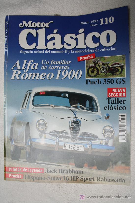 Coches: MOTOR CLASICO  N&ordm; 110  MARZO  1997 - Foto 1