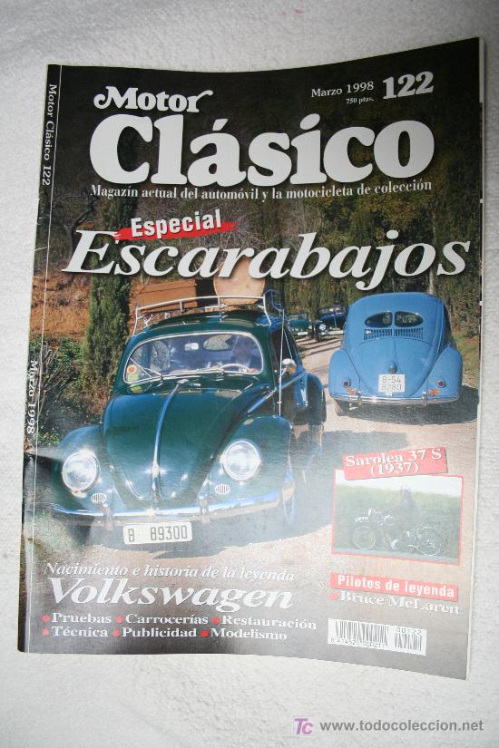 Coches: MOTOR CLASICO  N&ordm; 122   MARZO  1998 - Foto 1