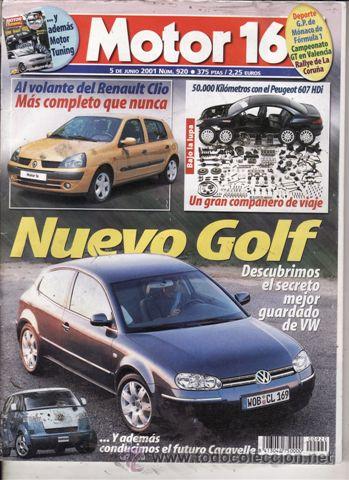 Coches: REVISTA MOTOR 16 N&ordm; 920 A&Ntilde;O 2001. PRUEBA: PEUGEOT 607 2.2 HDI.