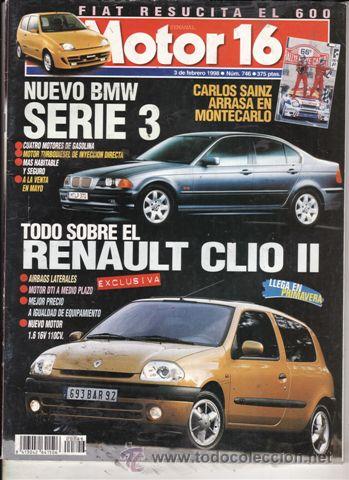 Coches: REVISTA MOTOR 16 N&ordm; 746 A&Ntilde;O 1998. PRU: GALLOPEOR EXCEED 2.5 TDI. GILERA STALKER. COMP: OCTAVIA 1.8