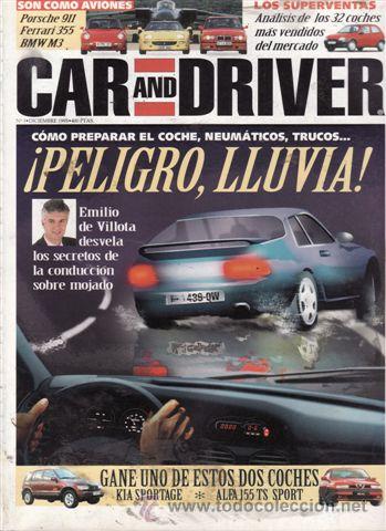 Coches: REVISTA CAR AN DRIVER N&ordm; 3 A&Ntilde;O 1995. PRUEBA: VOLVO 850 R. PRUEBA: BMW Z3. COMPARATIVA: FORD MONDEO B