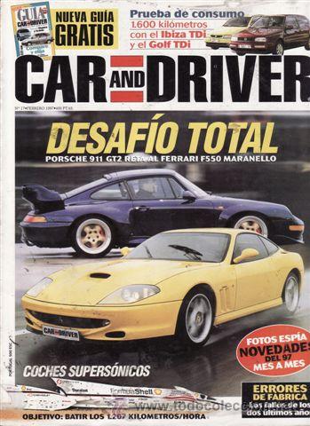 Coches: REVISTA CAR AND DRIVER N&ordm; 17 A&Ntilde;O 1997. COMPARATIVA: FORD MONDEO GT 2.5I V6 24V, OPEL VECTRA CDX V6 Y
