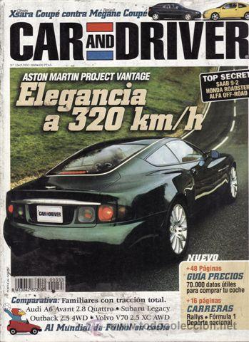 Coches: REVISTA CAR AND DRIVER N&ordm; 33 A&Ntilde;O 1998. COMPARATIVA: CITROEN XSARA COUP&Eacute; 2.0 Y RENAULT M&Eacute;GANE COUP&Eacute;.