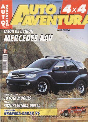 Coches: REVISTA AUTO AVENTURA 4X4 N&ordm; 98 A&Ntilde;O 1996. PRUEBA SUZUKI VITARA DIESEL.