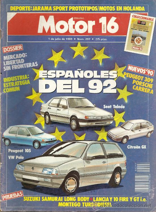 Coches: MOTOR 16 - Num297-1 Jul 1989