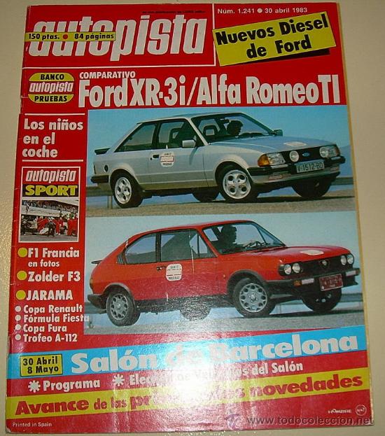 Coches: Autopista 1241 de 1983 - Foto 1