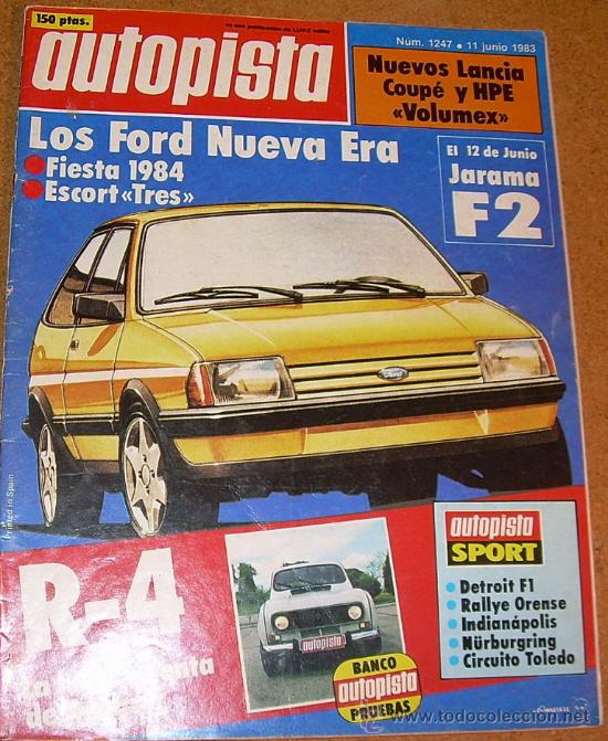 AUTOPISTA - Nº 1247 - 1983 (Coches y Motocicletas Antiguas y Clásicas - Revistas de Coches)