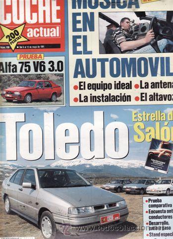 Coches: REVISTA COCHE ACTUAL N&ordm; 159 A&Ntilde;O 1991. PRUEBA: FIAT TIPO 1.8 I.E. HONDA JAWK 650.
