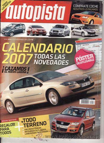 Coches: REVISTA AUTOPISTA N&ordm; 2474 A&Ntilde;O 2006. PRUEBA: SKODA OCTAVIA 2.0 TDI RS. JAGUAR XKR COUP&Eacute; 4.2 V8. 5