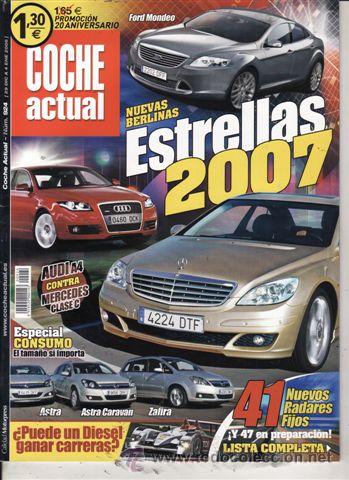 Coches: REVISTA COCHE ACTUAL N&ordm; 924 A&Ntilde;O 2006. PRUEBA: PEUGEOT 407 COUP&Eacute; 2.7 V6 HDI.