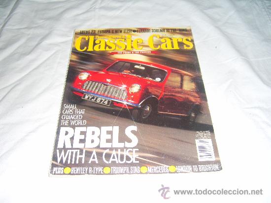 Cars: CLASSIC CARS: SMALL CARS THAT CHANGED THE WORLD. REBELS WITH A CAUSE. MERCEDS. TRIUMPH STAG (CRIS)