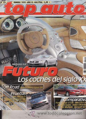 Coches: REVISTA TOP MOTO N&ordm; 112 A&Ntilde;O 1999. PRUEBA: ALFA 166 2.0 TS, GALLOPER SANTANO 16V. PORSCHE CARRERA 4.