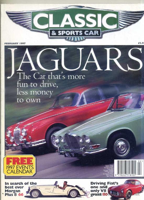 Coches: CLASSIC AND SPORTS CAR - FEB 1997 - JAGUAR