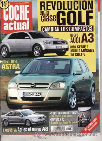 Coches: REVISTA COCHE ACTUAL N&ordm; 743 A&Ntilde;O 2002. PRUEBA: VOLVO V70 D5 OPTIMA. COMPARATIVA: HONDA CIVIC TYPE R Y