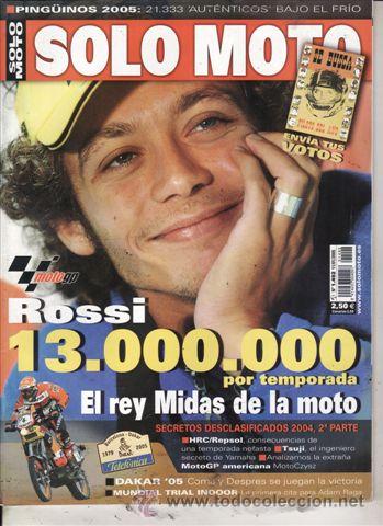 Coches: REVISTA SOLO MOTO ACTUAL N&ordm; 1492 A&Ntilde;O 2005. PRUEBA: HONDA SHADOW 750. COMPARATIVA: HONDA VFR 800 FI Y