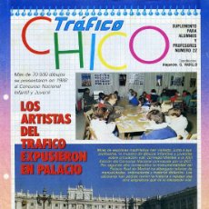 Coches: REVISTA TRAFICO CHICO (SUPLEMENTO) 1980/90'S- Nº 22 - AUTOMOVIL ENSEÑANZA INFANCIA - TENGO MÁS-
