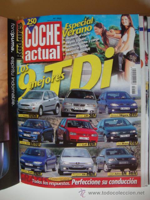 Coches: COCHE ACTUAL 584. A&Ntilde;O 1999. XSARA-BRAVA-FOCUS-323-ASTRA-306-MEGANE-ROVER 200-GOLF TDI