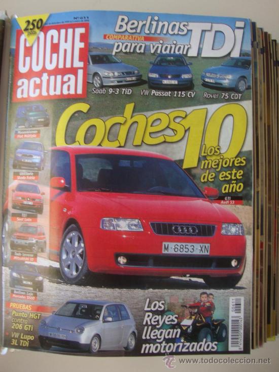 Coches: COCHE ACTUAL 611 A&Ntilde;O 2000.PUNTO TGT VS 206 GTI.ROVER 75, 9-3 Y PASSAT.LUPO 3L.MONDEO ST200