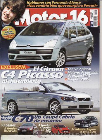 Coches: REVISTA MOTOR 16 N&ordm; 1136 A&Ntilde;O 2005. PRUEBA. CITROEN C1 1.0I 12V SX 3P. RENAULT M&Eacute;GANE SPORT TROPHY. B
