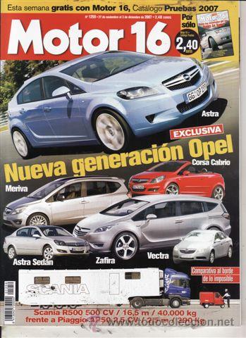 Coches: REVISTA MOTOR 16 N&ordm; 1259 A&Ntilde;O 2007. PRUEBA: FORD FOCUS COUP&Eacute; CABRIOLET 2.0 16V TITANIUM.