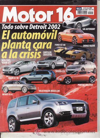 Coches: REVISTA MOTOR 16 N&ordm; 953 A&Ntilde;O 2002. PRUEBA. HONDA CIVIC TYPE R. PEUGEOT 307 1.6 XT 5P.