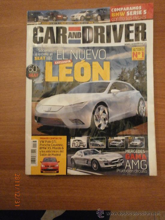 Autos: REVISTA CAR and DRIVER - N&ordm; 177- EL NUEVO LEON -