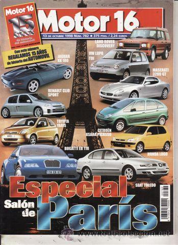 Coches: REVISTA MOTOR 16 N&ordm; 782 A&Ntilde;O 1998. PRU:RENAULT TWINGO 2. COMP:VOLVO S80 2.9, AUDI A6 2.8 V6, BMW 528I