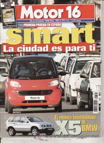 Coches: REVISTA MOTOR 16 N&ordm; 788 A&Ntilde;O 1998. PRU:MONTERO SPORT. MAZDA DEMIO. COMP:SUZUKI JIMNY Y DAIHATSU TEROS